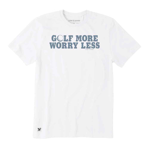 Life Is Good Golf More Golf Ball Crusher Shortsleeve Mens T-Shirt
