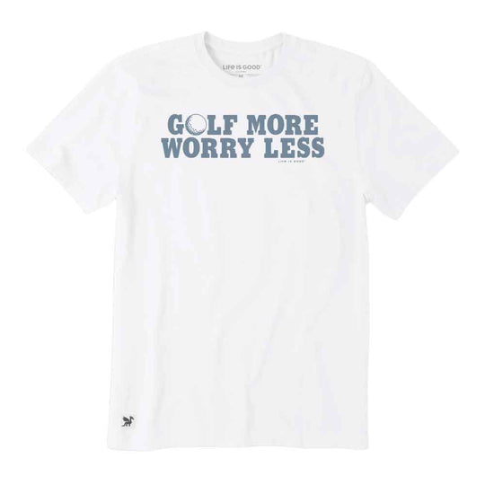Life Is Good Golf More Golf Ball Crusher Shortsleeve Mens T-Shirt