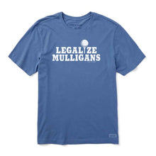 Load image into Gallery viewer, Life Is Good Legalize Mulligans Crusher SS Mens T - Slate Blue/XXL
 - 1