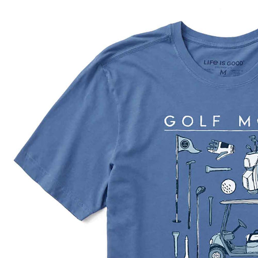Life Is Good Golf More Worry Less Crsh SS Mens Tee
