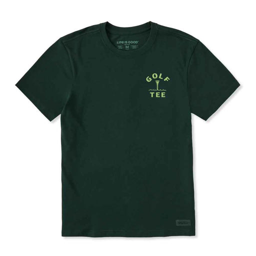 Life Is Good Golf Tee Crusher Shortsleeve Mens Tee - Treeline Green/XXL