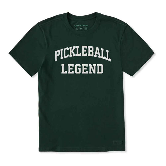 Life Is Good Pickleball Legend Crusher Shortsleeve Mens T-Shirt