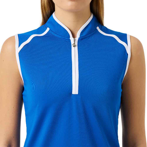 Daily Sports Trophy Womens Sleeveless Golf Polo - 2