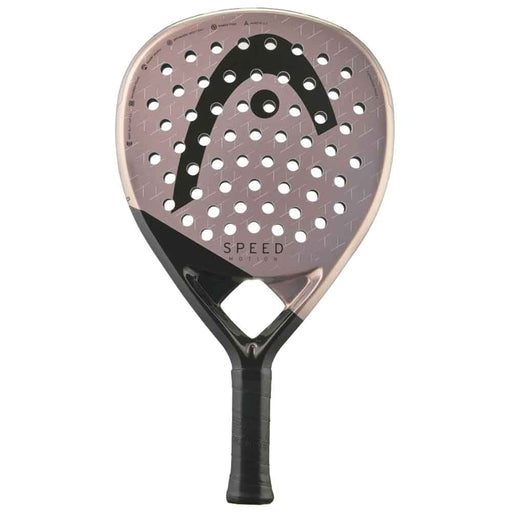 Head Speed Motion Padel Racquet - Lt Brown/Black/Teardrop/355G