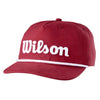 Wilson Golf Script Rope Snapback Hat