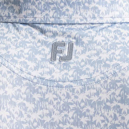 FootJoy HIdden Palm Print Lisle Mens Golf Polo