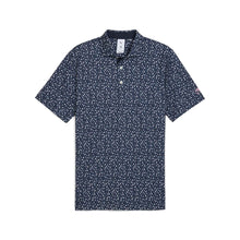 Load image into Gallery viewer, Puma X Arnold Palmer Tea Time Mens Golf Polo - Dp Nvy/Pale Pnk/XXL
 - 1