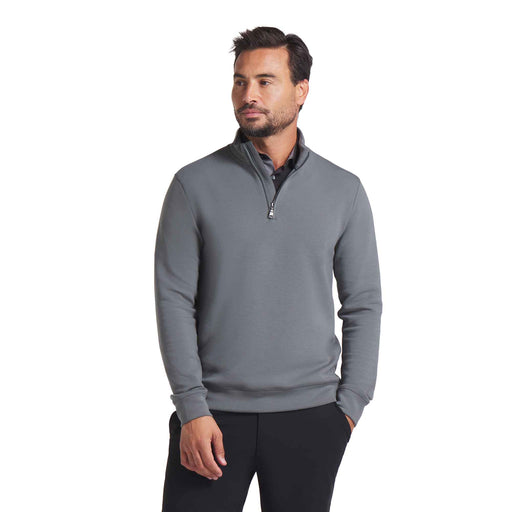 PUMA Golf Cloudspun Fleece Mens Golf Quarter-Zip - Mineral Gray/XXL