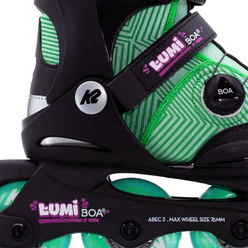 K2 Lumi BOA Youth Adjustable Inline Skates
