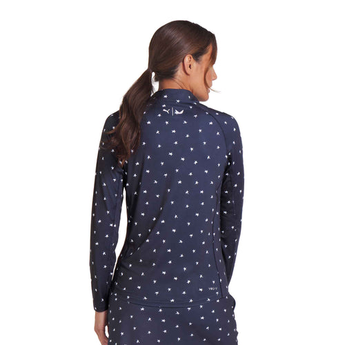PUMA Golf X Volition You-W Star Womens Golf Quarter-Zip Pullover - 2