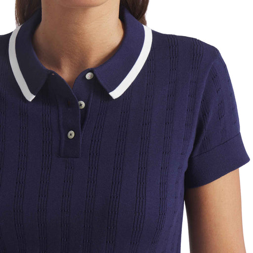 Puma Golf X AP Pointelle Womens SS Golf Polo