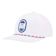 Load image into Gallery viewer, Callaway Birdie Brigade Rope Mens Golf Hat 26 - White/Usa/One Size
 - 10