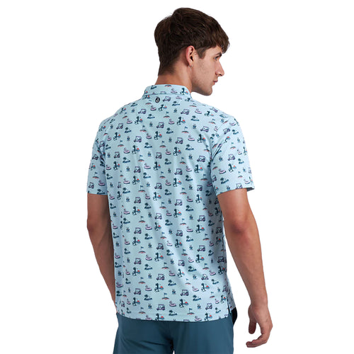 Swannies Float Mens Golf Polo - 2