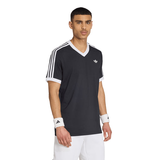 Adidas Classics Mens Tennis Shirt - Black/XL