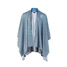 Load image into Gallery viewer, Casa Cabobo Sun Poncho - Collar Neckline - Manta Ray Icon/One Size
 - 4