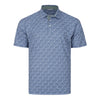 Swannies Ridge Dazzling Blue Mens Golf Polo