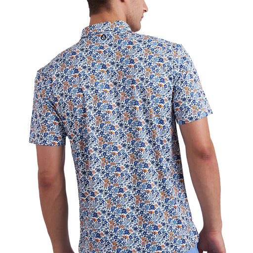 Swannies Moss Cornflower Mens Golf Polo