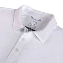 Load image into Gallery viewer, Swannies Ehrman White Mens Golf Polo
 - 3