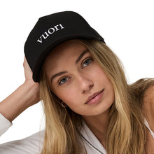 Load image into Gallery viewer, Vuori Wordmark Water Tech Mens Tennis Hat - Black/One Size
 - 1