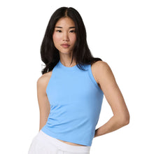 Load image into Gallery viewer, Vuori Surge Seamless Womens Tank - Oasis Blue/L
 - 4