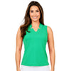 Sofibella Golf Colors UV Pique Sleeveless Womens Golf Polo