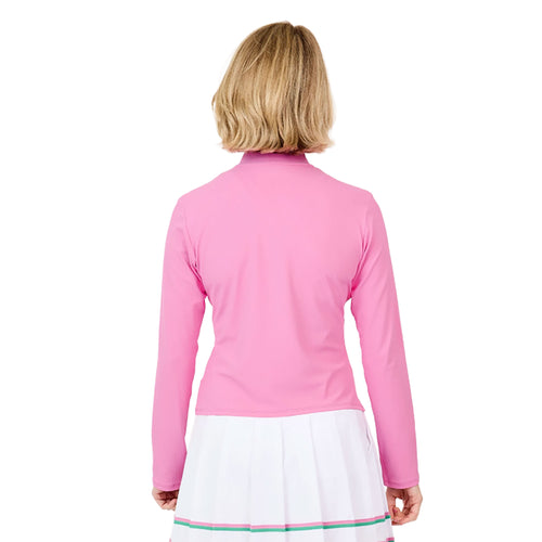 Sofibella Nantucket 22 inch Womens Long Sleeve Golf Shirt - 2