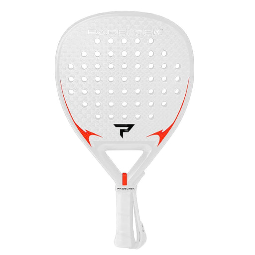 Paddletek Nevo HB60 Padel Racquet - White/Red/Diamond/365G