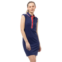 Load image into Gallery viewer, SanSoleil Solstyle Cool SLB NVY  Womens Golf Dress - Betsy Navy/L
 - 1