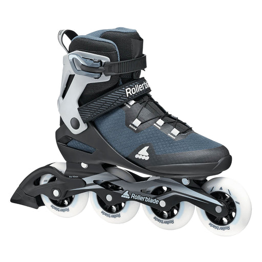 Rollerblade Macroblade 90 Mens Inline Skates - Blk/Steel Blue/13/13.5