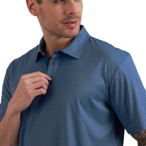 Swannies Tee Blue Horizon Mens Golf Polo