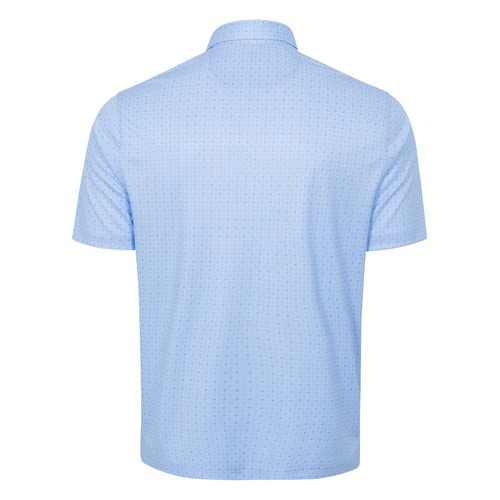 Greg Norman ML75 Rangefinder Blue Haze Mens Golf Polo - 2