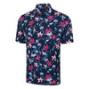 Greg Norman ML75 Stretch Luau Love Mens Golf Polo