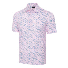 Load image into Gallery viewer, Greg Norman ML75 Stretch Aloha Hour Mens Golf Polo - Rose Shadow/XXL
 - 1