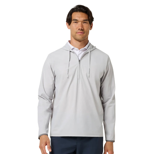 TravisMathew Hero Hour Tech Mens Golf Hoodie - Micro Chip/XL