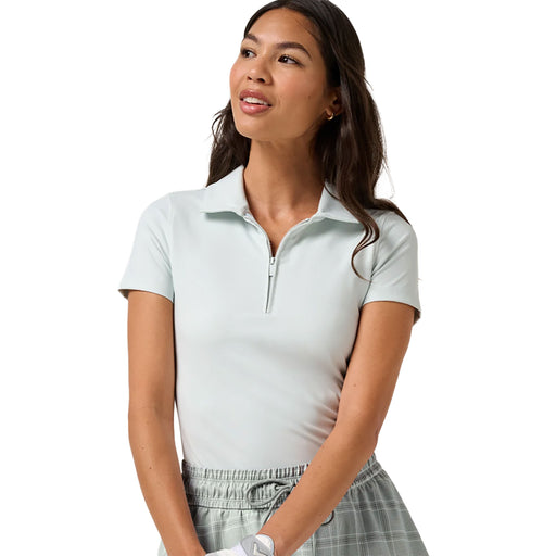 TravisMathew Moveknit Private Lesson Wmn Golf Polo - Cloudwash/L