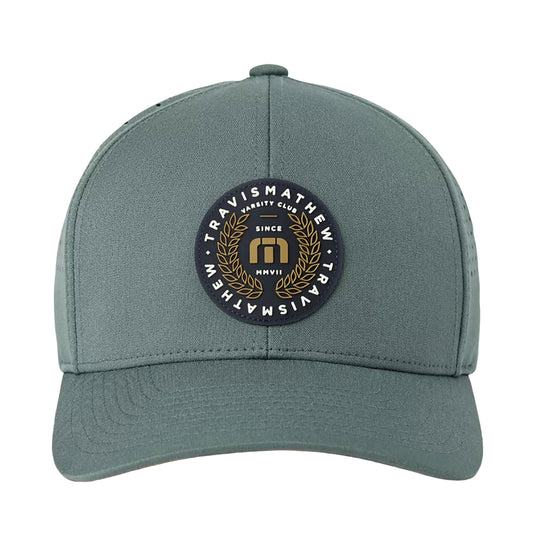 TravisMathew Links Lounge Balsam Green Mens Golf Hat