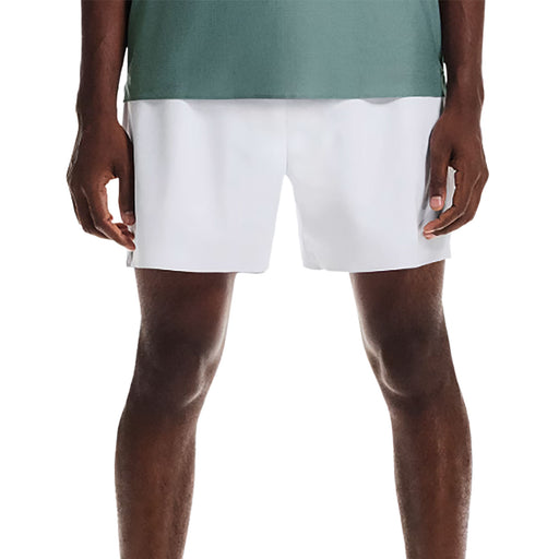 On 5 Inch Court Mens Tennis Shorts - White/L