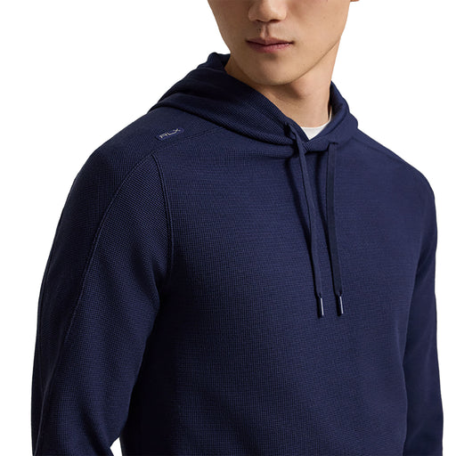 RLX Golf Longsleeve Tech Waffle Knit Mens Hoodie