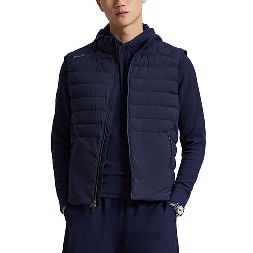 RLX Golf Longsleeve Tech Waffle Knit Mens Hoodie - Refined Navy/XL