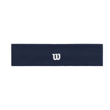 Load image into Gallery viewer, Wilson Wide Tennis Headband - Classic Navy
 - 2