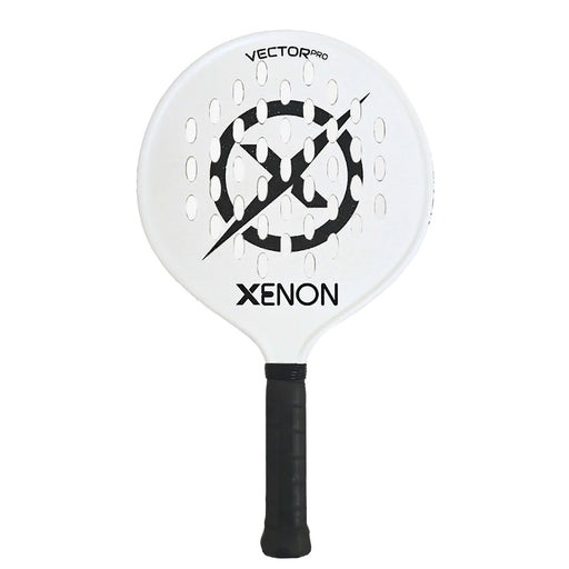 Xenon Vector Pro Spin Max Platform Tennis Paddle - White/4 1/4/370G