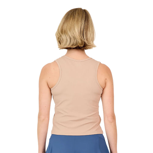 Sofibella Quiet Force 21 Inch Racerback Womens Tennis Tank - 2