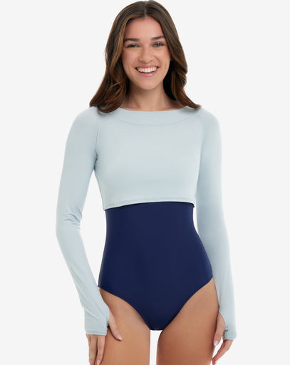BloqUV Women's Crop Top