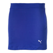 Load image into Gallery viewer, Puma Solid Knit 13in Girls Golf Skort - 10 DAZZLING BLU/L
 - 4