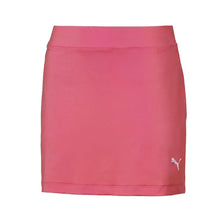 Load image into Gallery viewer, Puma Solid Knit 13in Girls Golf Skort - Rapture Rose/XL
 - 2