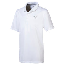 Load image into Gallery viewer, Puma Essential Boys Golf Polo - 01 WHITE/XL
 - 8