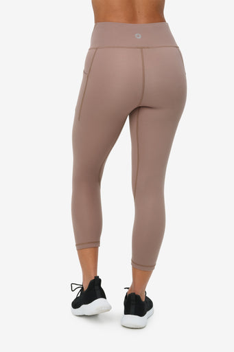 BloqUV Women's Compression Capri Leggings