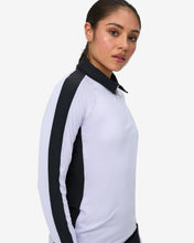 Load image into Gallery viewer, BloqUV Women's Long Sleeve Quarter Zip Polo
 - 48