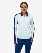 Load image into Gallery viewer, BloqUV Women's Long Sleeve Quarter Zip Polo
 - 34