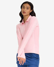 Load image into Gallery viewer, BloqUV Women's Quarter Zip Polo Shirt
 - 32